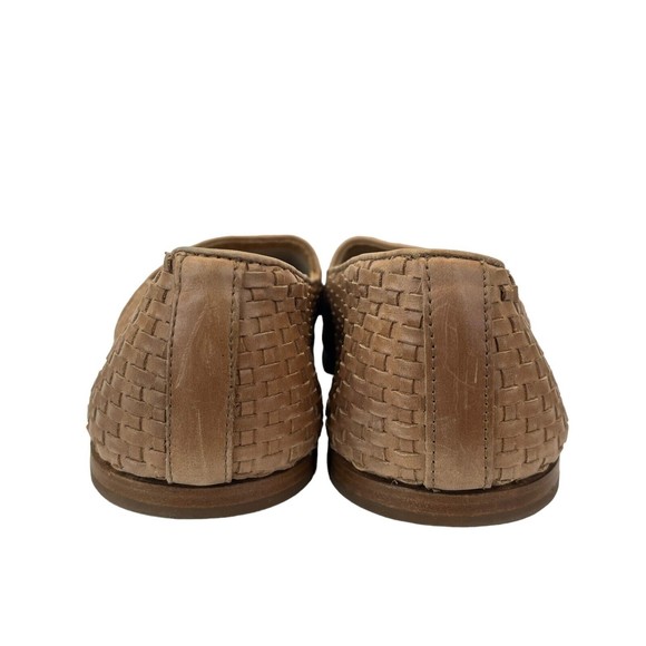 Nisolo Men’s Almond Toe Alejandro Woven Slip on Leather Shoes Brown Size 11 - Picture 9 of 12